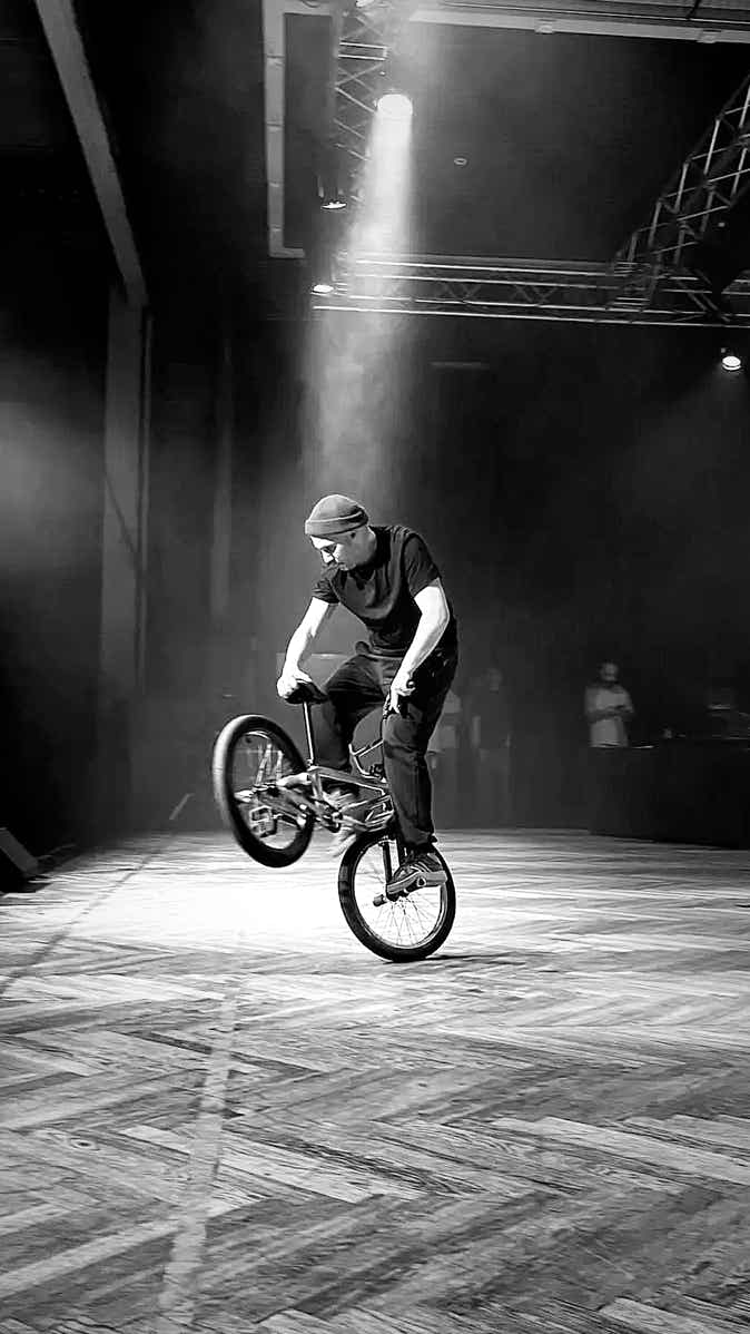 Spectacle de bmx a Metz 