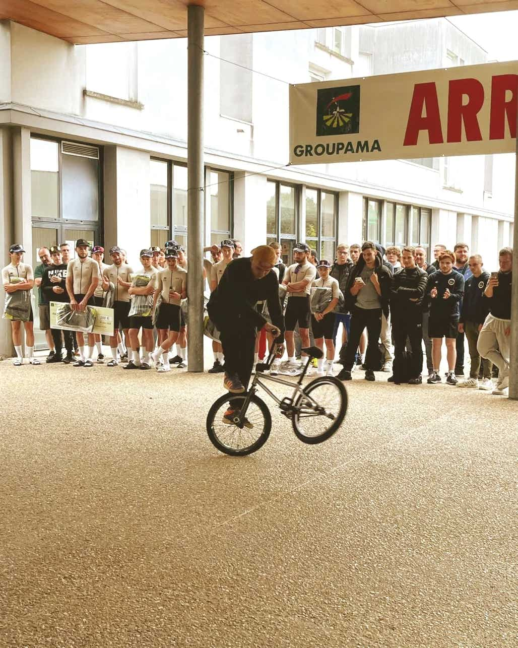 Demonstration de Bmx Reims. 