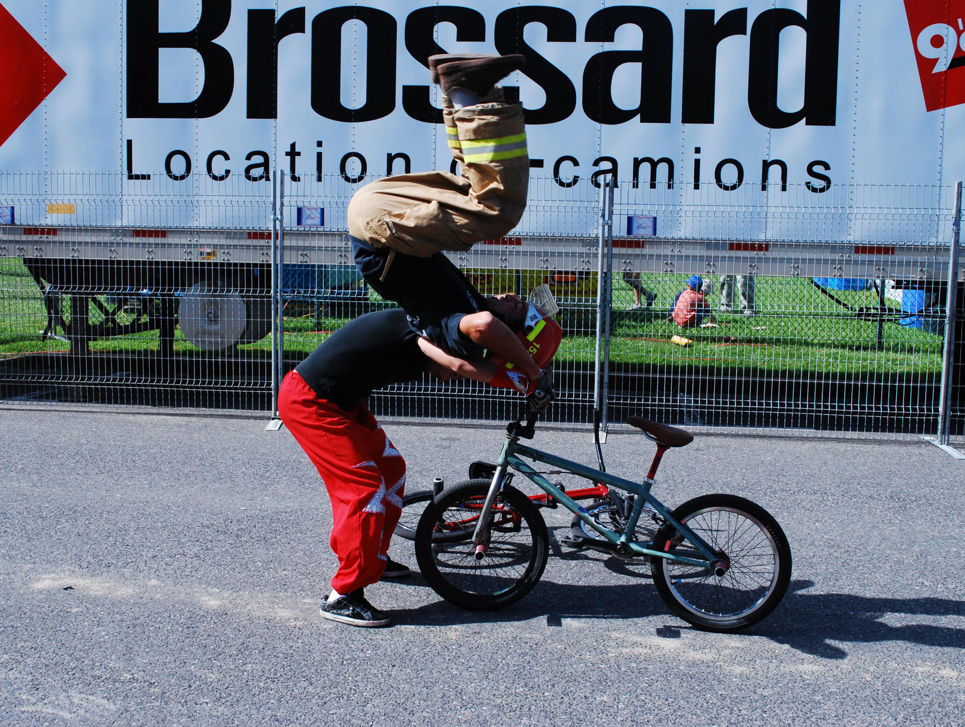 Bmx Demonstration, Theatre Mogador Paris.